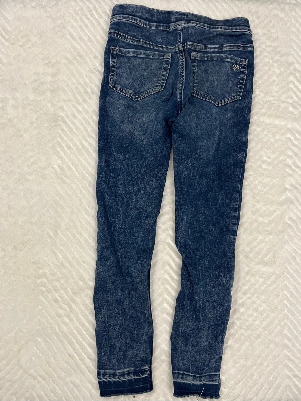 Justice Dark‎ Wash Jeggings Skinny Jeans size 10 pull on girls
